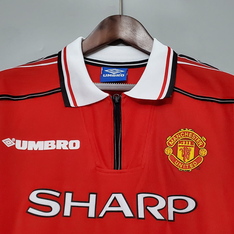 MANCHESTER UNITED I 98/99 HOMBRE (RETRO) MANGA LARGA