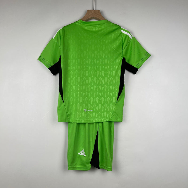 MANCHESTER UNITED GOLEIRO I 23/24 CONJUNTO INFANTIL